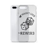 It Wasnt Luck iPhone Case
