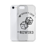It Wasnt Luck iPhone Case