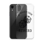It Wasnt Luck iPhone Case
