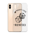 It Wasnt Luck iPhone Case