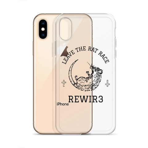 Leave The Rat Race iPhone Case