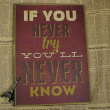 Retro Motivational Posters