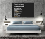 Don't Fucking Procrastinate