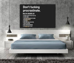 Don't Fucking Procrastinate
